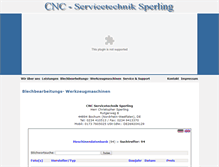 Tablet Screenshot of cnc-servicetechnik.de